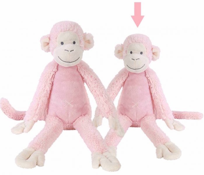 Happy horse monkey mickey klein roze - Afbeelding 2