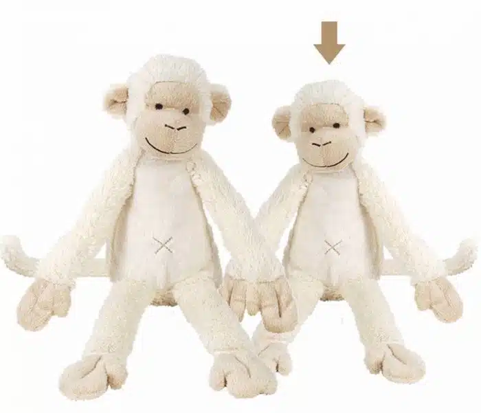 Happy horse monkey mickey klein ivory - Afbeelding 2