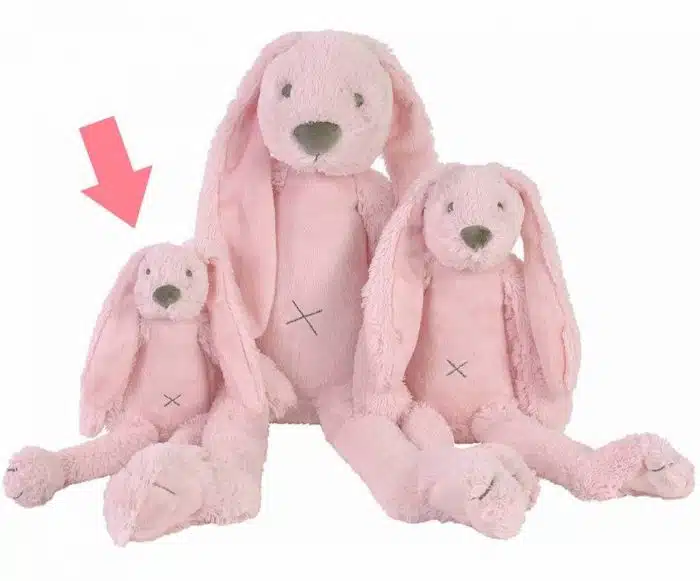 Happy horse rabbit richie klein roze 28cm - Afbeelding 2