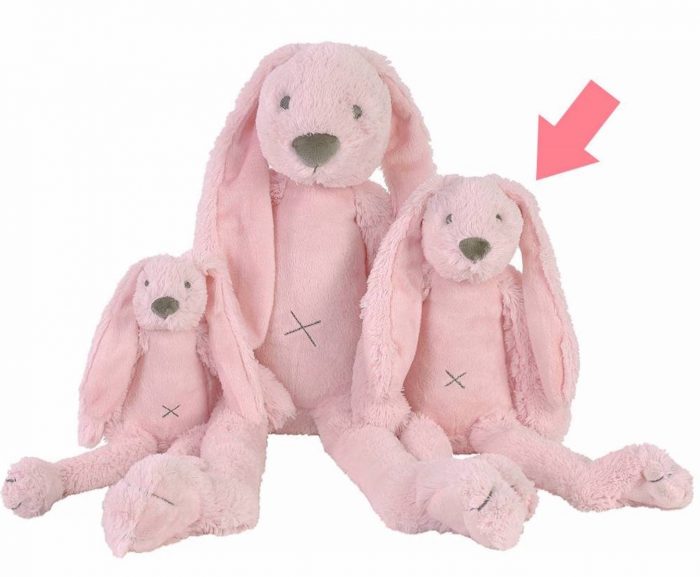 Happy horse rabbit richie middel roze 38cm - Afbeelding 3