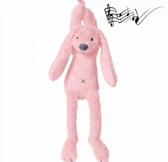 Happy horse rabbit richie muziekmobiel roze
