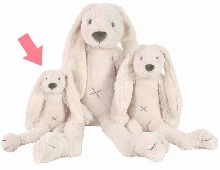 Happy horse rabbit richie klein ivory 28cm - Afbeelding 2
