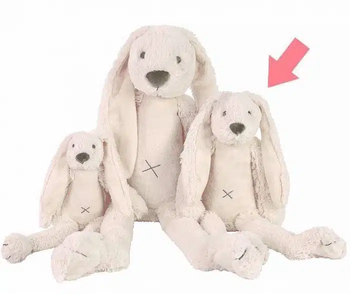 Happy horse rabbit richie middel ivory 38cm - Afbeelding 2