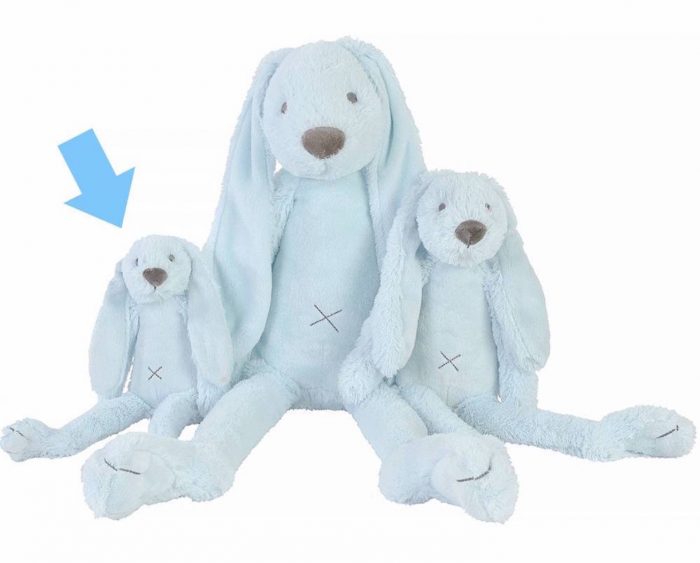 Happy horse rabbit richie klein lichtblauw 28cm - Afbeelding 2