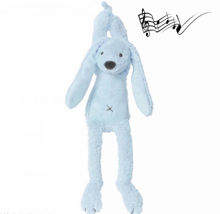 Happy horse rabbit richie muziekmobiel lichtblauw