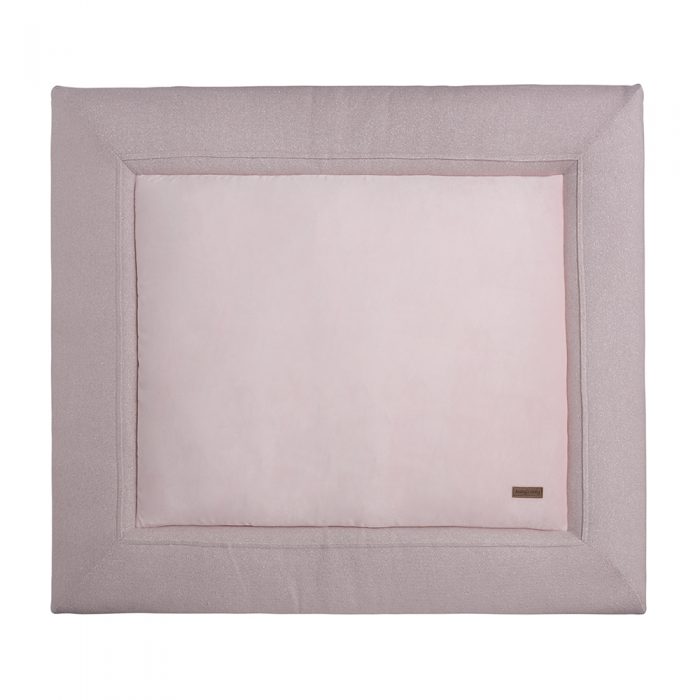 Baby's only boxkleed 75x95 sparkle zilver-rose