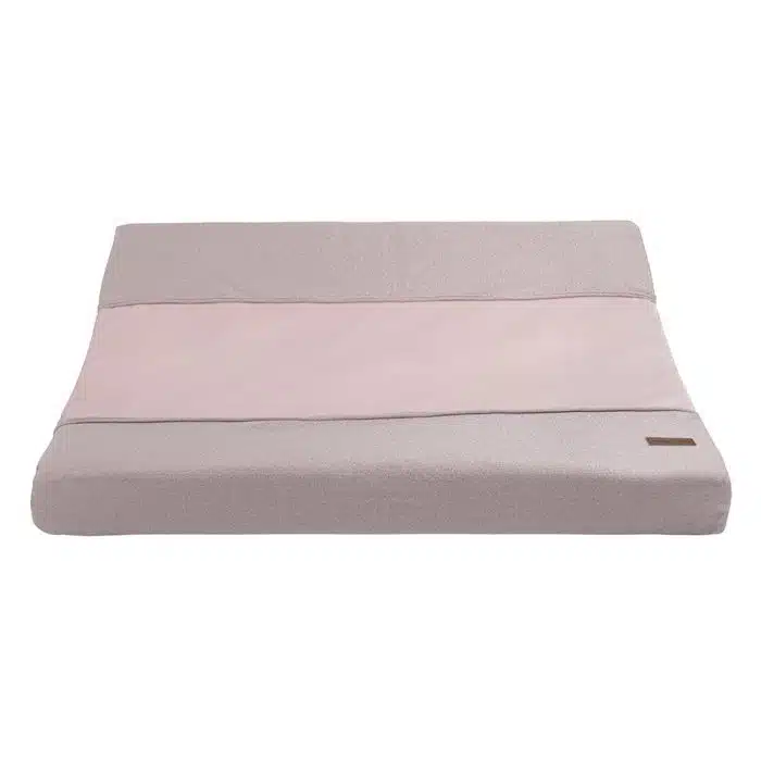 Baby's only aankleedkussenhoes sparkle zilver-rose