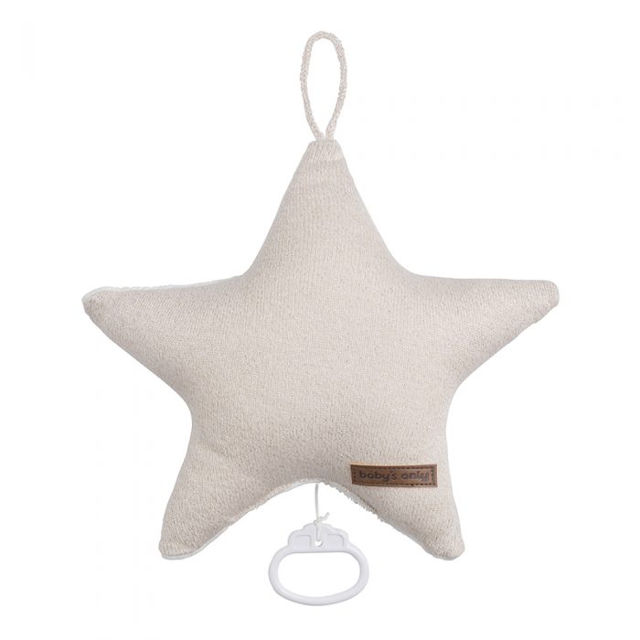 Baby's only muziekdoos ster sparkle goud-ivoor