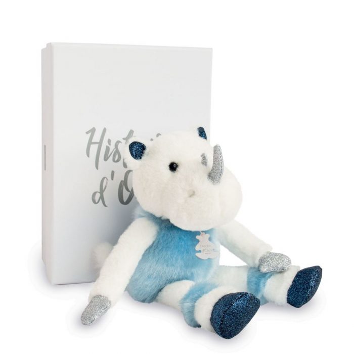 Doudou neushoorn 25cm