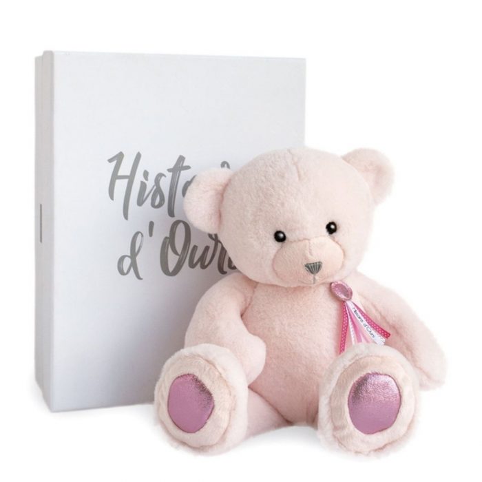 Doudou beer roze 40cm