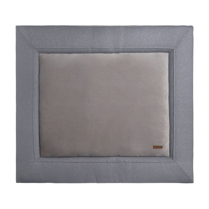 Baby's only sparkle boxkleed 75x95cm  zilvergrijs