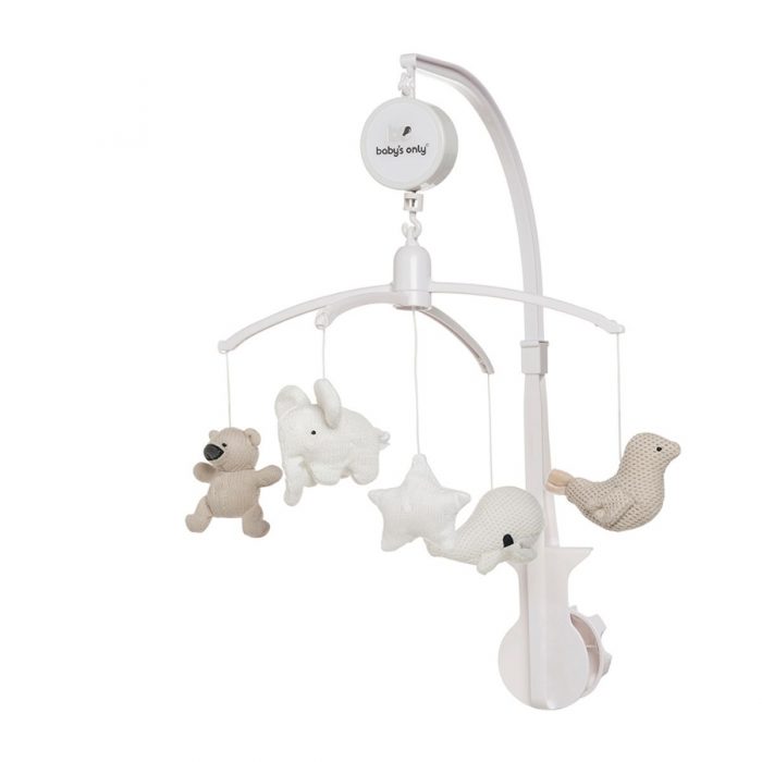 Baby's only muziekmobiel beige/zand