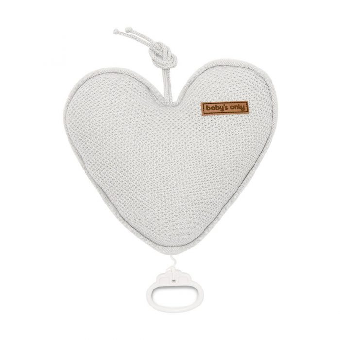 Baby's only classic muziek hart grijs