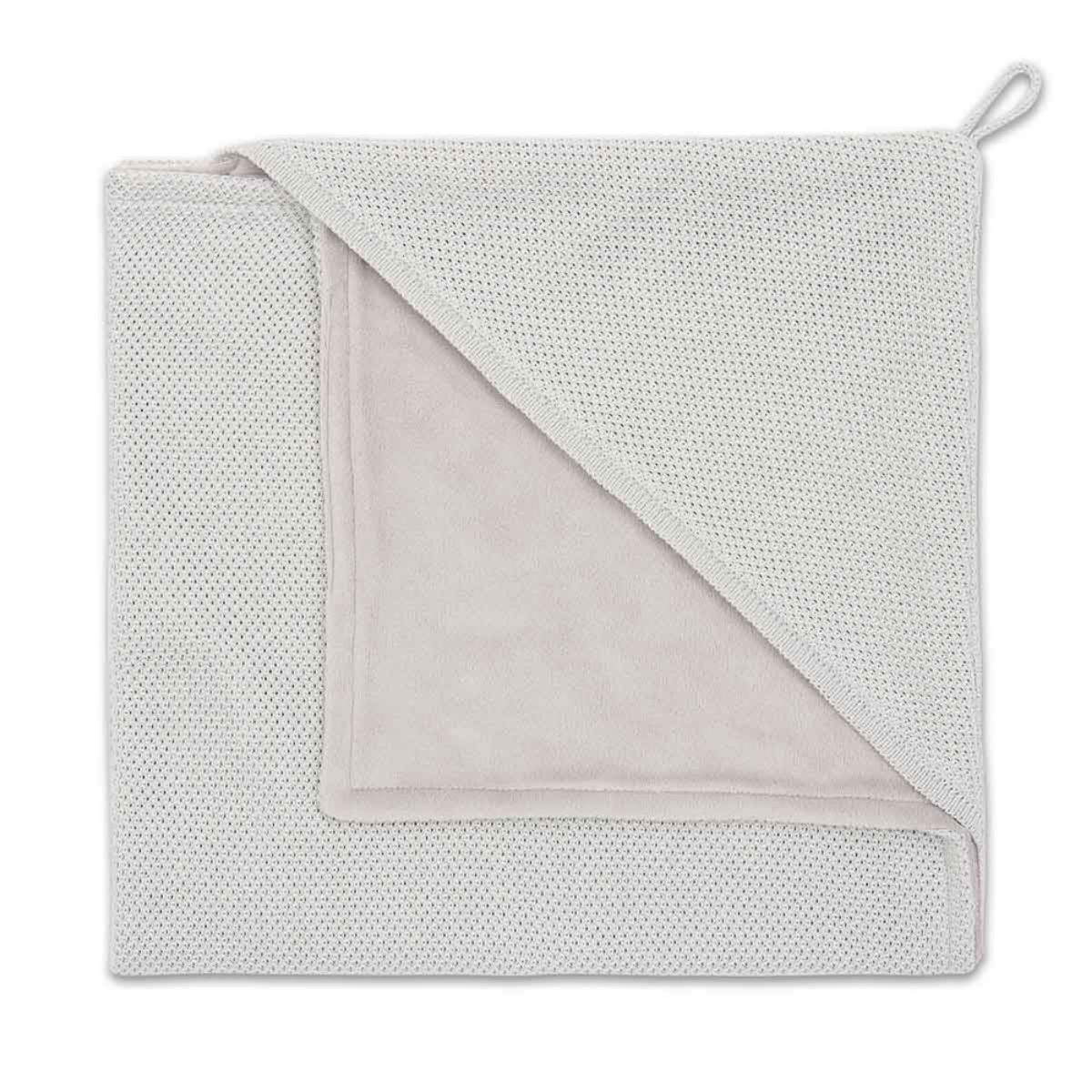 Aap Meestal Reden Baby's only classic omslagdoek soft grijs - De Babyboetiek