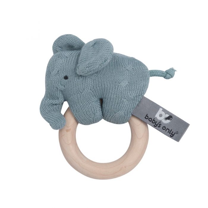 Baby's only rammelaar olifant stonegreen