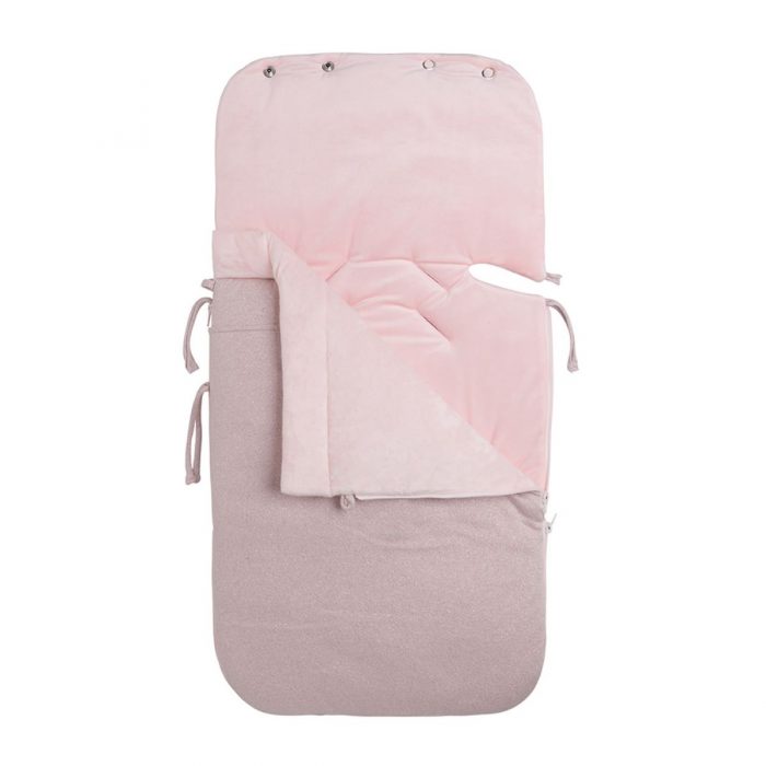 Baby's only sparkle maxicosizak zilver-rose