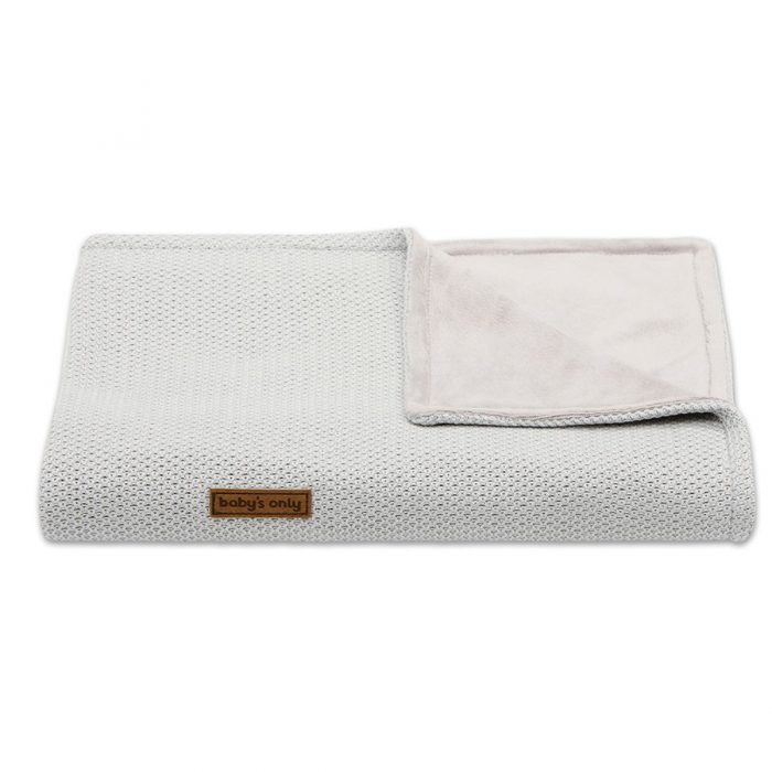 SALE Baby's only classic ledikantdeken grijs