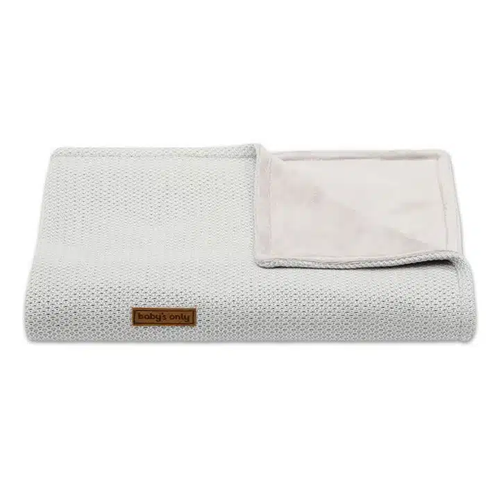 SALE Baby's only classic ledikantdeken grijs