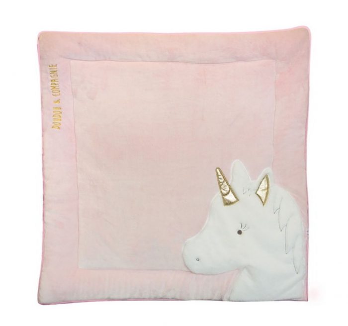 Doudou speelkleed unicorn roze