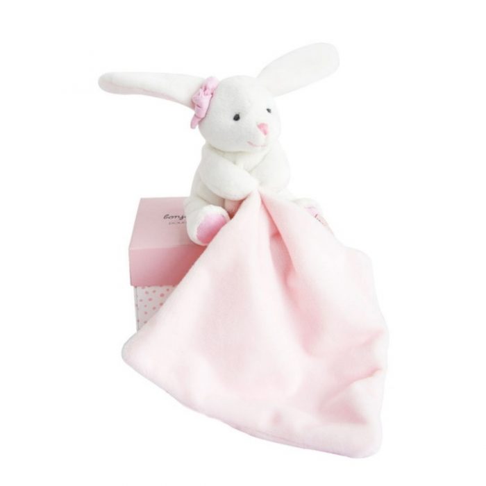 Doudou tuttel konijn roze