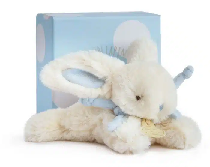 Doudou konijn bonbon blauw