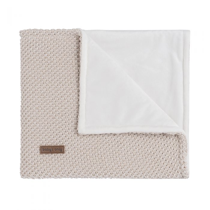 Baby's only sparkle wiegdeken flavor goud-ivoor