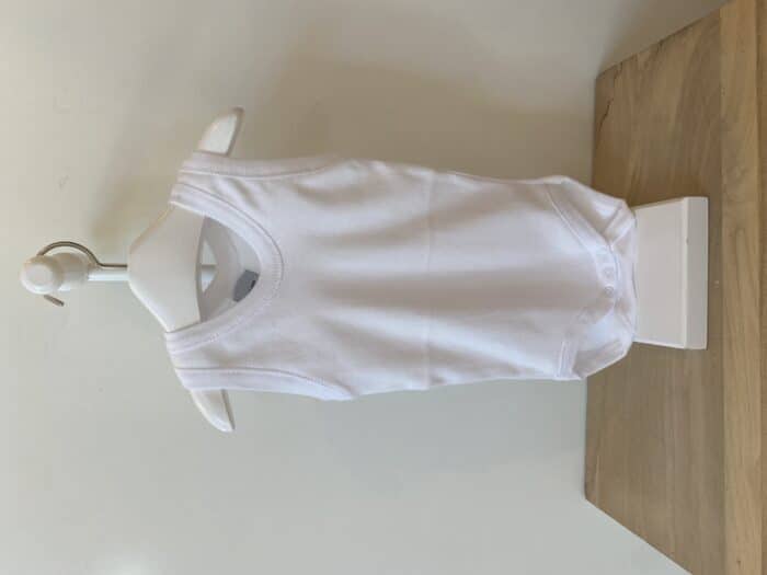 Babidu hemd romper basis wit