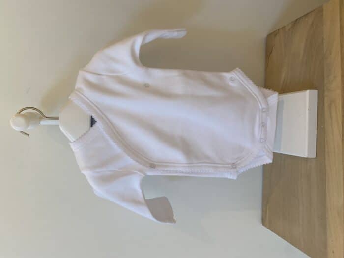 Babidu overslag romper basis wit