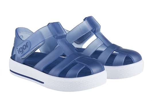 Igor waterschoen Star donkerblauw - De Babyboetiek