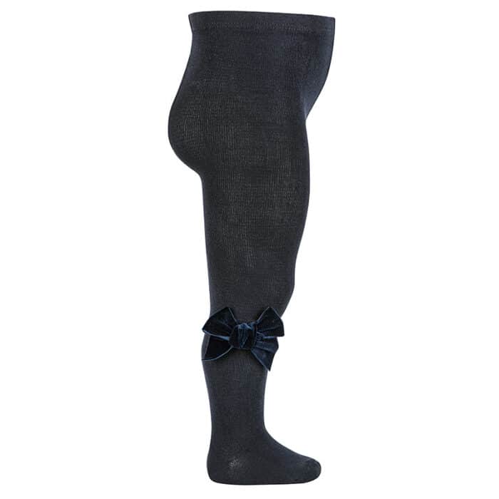 Cóndor maillot met strik velvet donkerblauw 2489/1