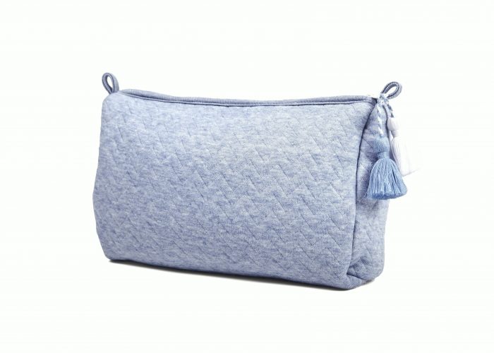 Poetree toilettas Chevron denim blue