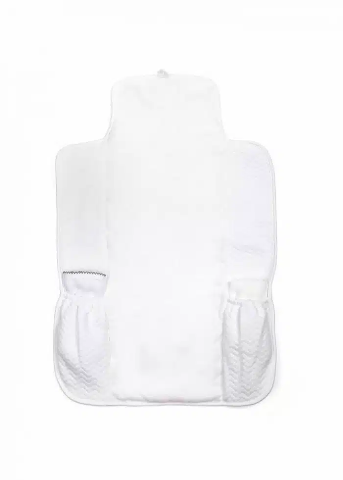 Poetree verschoningsmat Chevron white - Afbeelding 2