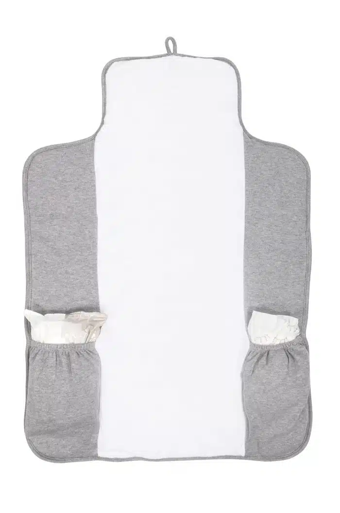 Poetree verschoningsmat Star grey melange - Afbeelding 2