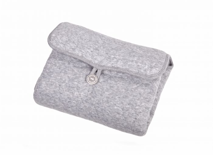 Poetree verschoningsmat Star grey melange