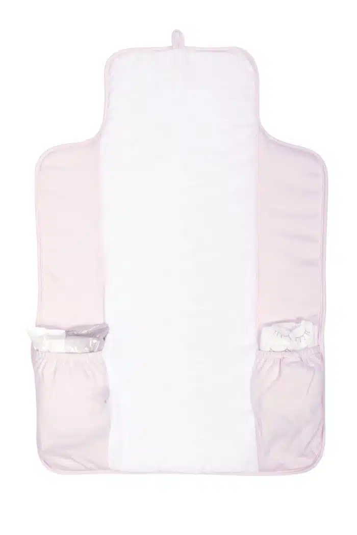Poetree verschoningsmat Star soft pink - Afbeelding 2