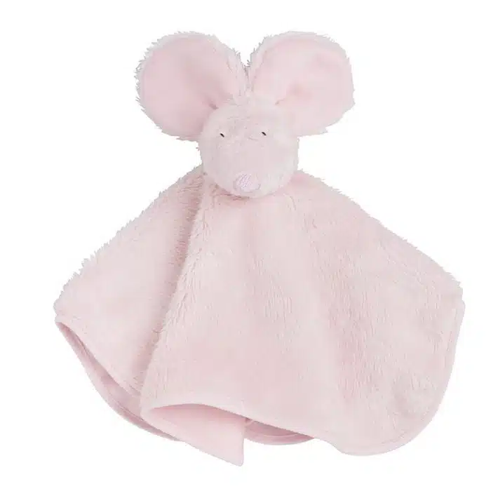 Baby's only knuffeldoek muis roze