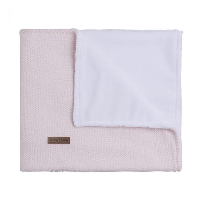 Baby's only classic ledikantdeken teddy roze