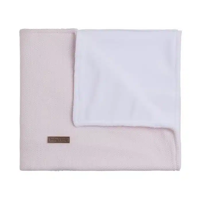Baby's only classic ledikantdeken teddy roze