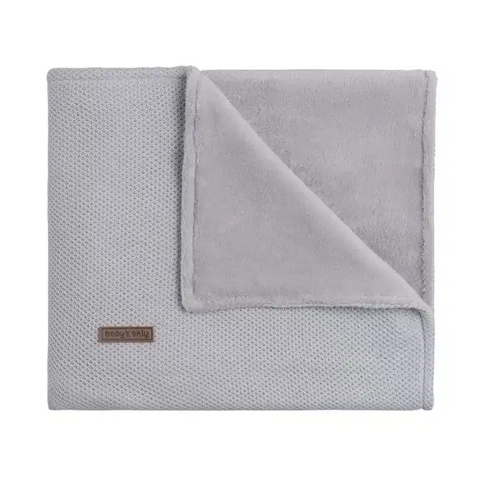 Baby's only classic ledikantdeken teddy grijs