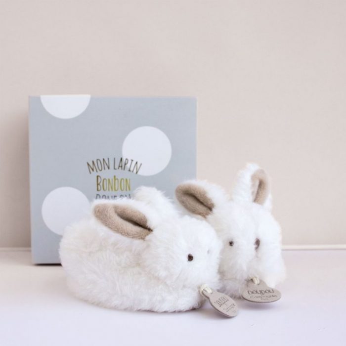 Doudou slofjes beige