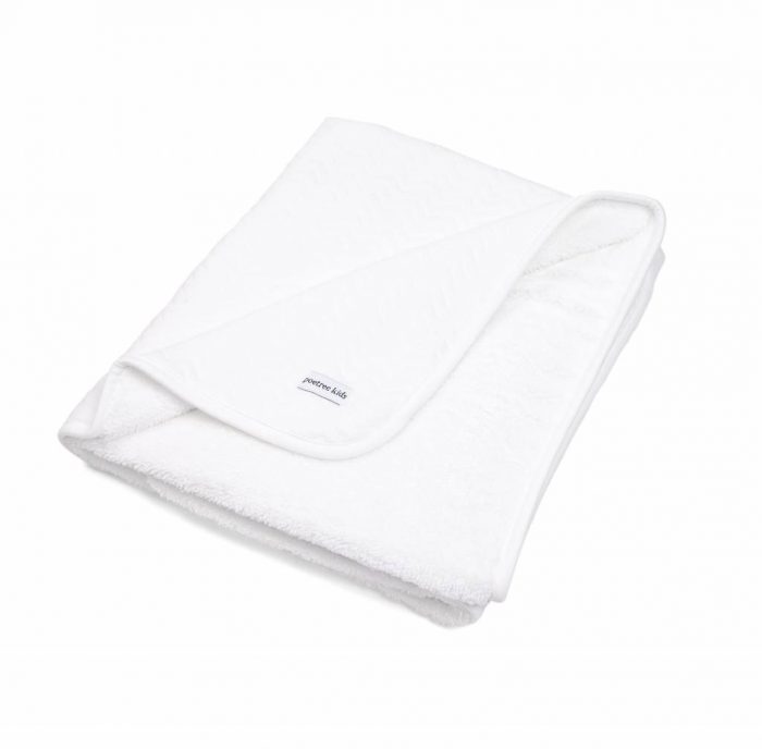 Poetree ledikant deken Chevron white