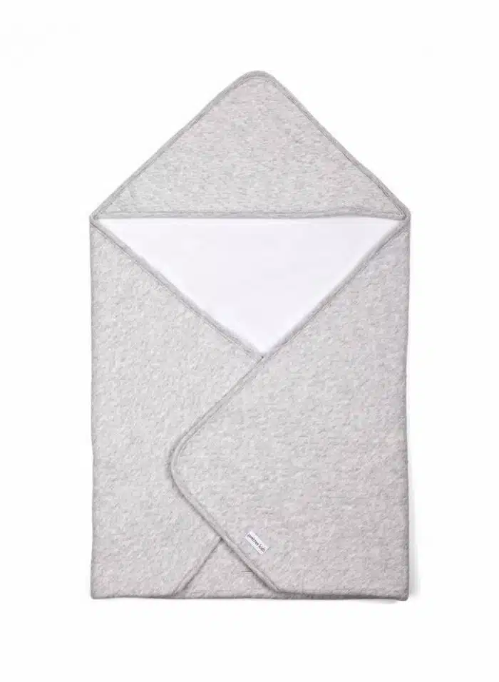 Poetree omslagdoek Star grey melange
