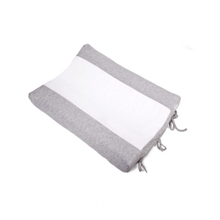 Poetree aankleedkussen hoes Star grey melange