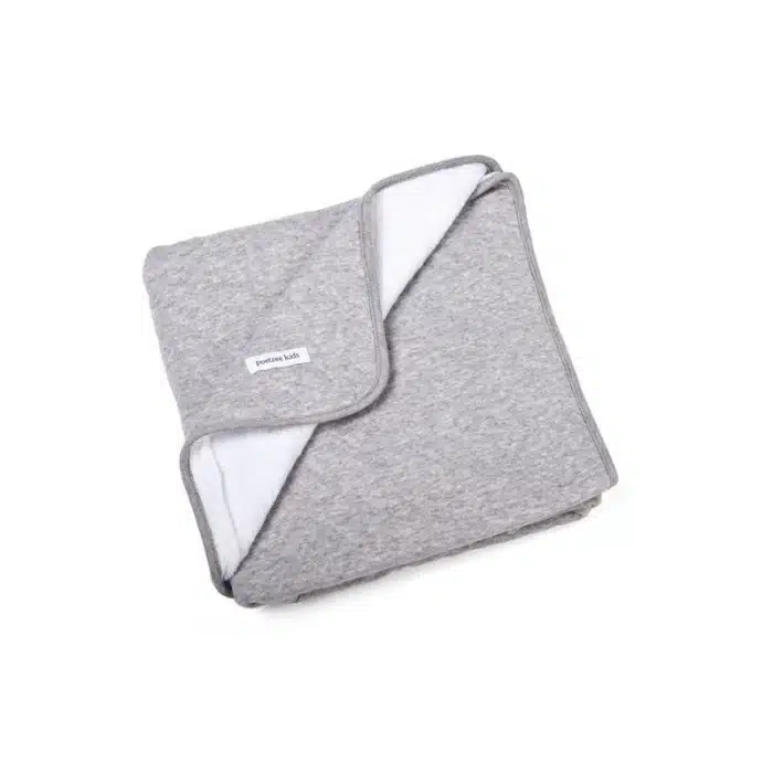 Poetree wieg deken Star grey melange