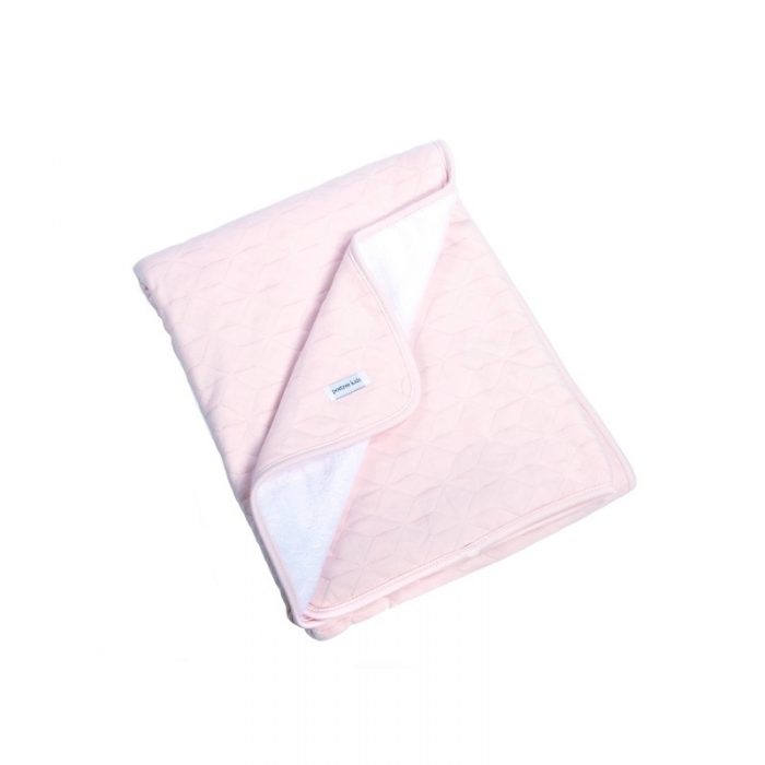 Poetree ledikant deken Star soft pink