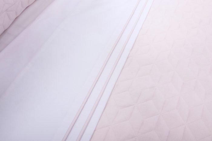 Poetree ledikant deken Star soft pink - Afbeelding 2