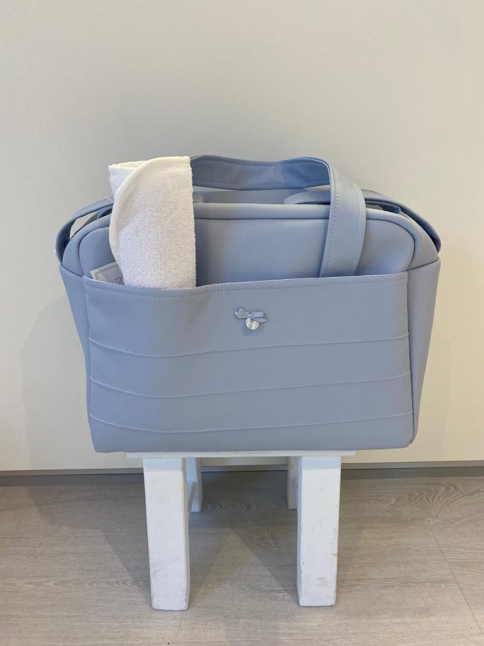 Uzturre luiertas met streep detail blauw