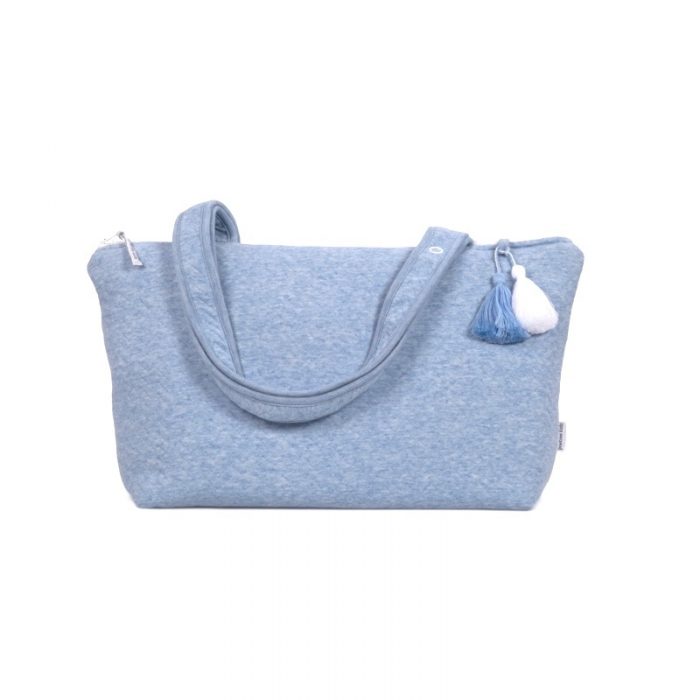 Poetree luiertas Chevron denim blue
