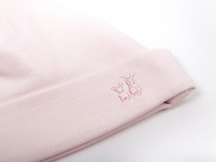 Poetree mutsje katoen roze - Afbeelding 2