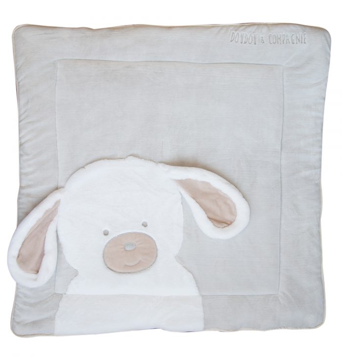 Doudou speelkleed hond beige